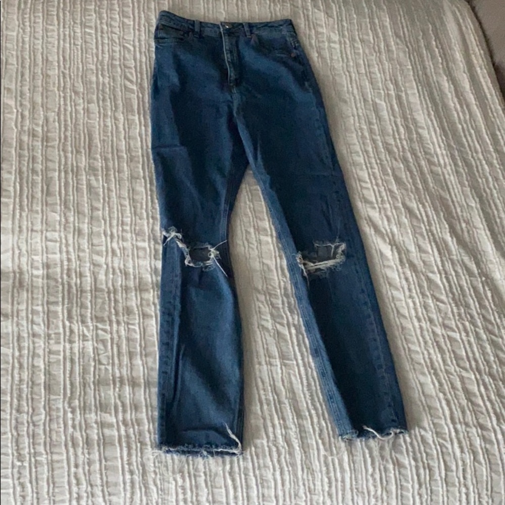 High Waisted ASOS Mom Jeans
